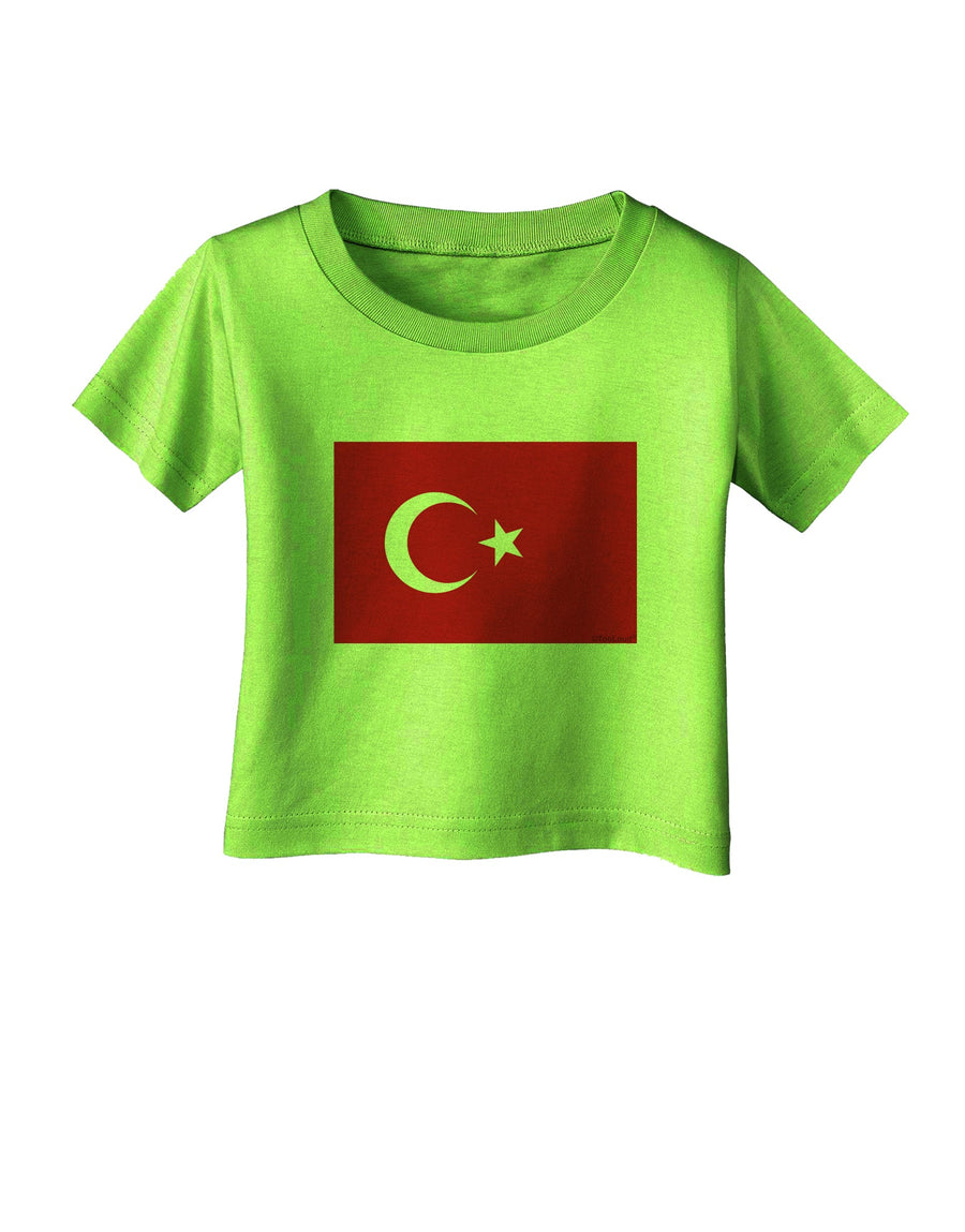 Turkey Flag Infant T-Shirt by TooLoud-Infant T-Shirt-TooLoud-White-06-Months-Davson Sales