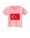 Turkey Flag Toddler T-Shirt by TooLoud-Toddler T-Shirt-TooLoud-Candy-Pink-2T-Davson Sales