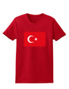 Turkey Flag Womens Dark T-Shirt by TooLoud-Womens T-Shirt-TooLoud-Red-X-Small-Davson Sales