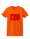 Turkey Flag Womens T-Shirt by TooLoud-Womens T-Shirt-TooLoud-Orange-X-Small-Davson Sales