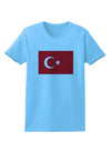 Turkey Flag Womens T-Shirt by TooLoud-Womens T-Shirt-TooLoud-Aquatic-Blue-X-Small-Davson Sales