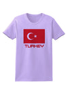 Turkey Flag with Text Womens T-Shirt by TooLoud-Womens T-Shirt-TooLoud-Lavender-X-Small-Davson Sales