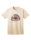 Turkey-Themed Thanksgiving T-Shirt for Adults with a Touch of Humor-Mens T-shirts-TooLoud-Natural-Small-Davson Sales