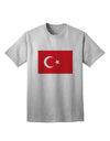 Turkish Flag Adult T-Shirt - A Must-Have for Patriotic Fashion Enthusiasts-Mens T-shirts-TooLoud-AshGray-Small-Davson Sales