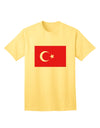 Turkish Flag Adult T-Shirt - A Must-Have for Patriotic Fashion Enthusiasts-Mens T-shirts-TooLoud-Yellow-Small-Davson Sales