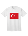 Turkish Flag Adult T-Shirt - A Must-Have for Patriotic Fashion Enthusiasts-Mens T-shirts-TooLoud-White-Small-Davson Sales