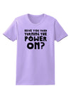 Turning the Power On Womens T-Shirt-Womens T-Shirt-TooLoud-Lavender-X-Small-Davson Sales