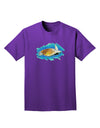 Turtle Watercolor Adult Dark T-Shirt-Mens T-Shirt-TooLoud-Purple-Small-Davson Sales