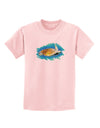 Turtle Watercolor Childrens T-Shirt-Childrens T-Shirt-TooLoud-PalePink-X-Small-Davson Sales