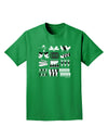 Twelve Days of Christmas Adult Dark T-Shirt-Mens T-Shirt-TooLoud-Kelly-Green-Small-Davson Sales