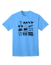 Twelve Days of Christmas Adult T-Shirt-unisex t-shirt-TooLoud-Aquatic-Blue-Small-Davson Sales