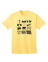 Twelve Days of Christmas Adult T-Shirt-unisex t-shirt-TooLoud-Yellow-Small-Davson Sales