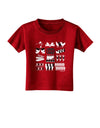 Twelve Days of Christmas Toddler T-Shirt Dark-Toddler T-Shirt-TooLoud-Red-2T-Davson Sales