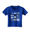 Twelve Days of Christmas Toddler T-Shirt Dark-Toddler T-Shirt-TooLoud-Royal-Blue-2T-Davson Sales