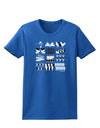 Twelve Days of Christmas Womens Dark T-Shirt-TooLoud-Royal-Blue-X-Small-Davson Sales