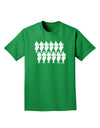 Twelve Drummers Drumming Adult Dark T-Shirt-Mens T-Shirt-TooLoud-Kelly-Green-Small-Davson Sales