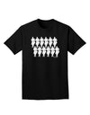 Twelve Drummers Drumming Adult Dark T-Shirt-Mens T-Shirt-TooLoud-Black-Small-Davson Sales