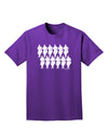 Twelve Drummers Drumming Adult Dark T-Shirt-Mens T-Shirt-TooLoud-Purple-Small-Davson Sales