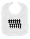 Twelve Drummers Drumming Baby Bib