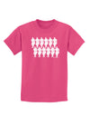 Twelve Drummers Drumming Childrens Dark T-Shirt-Childrens T-Shirt-TooLoud-Sangria-X-Small-Davson Sales