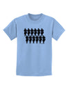 Twelve Drummers Drumming Childrens T-Shirt-Childrens T-Shirt-TooLoud-Light-Blue-X-Small-Davson Sales