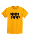 Twelve Drummers Drumming Childrens T-Shirt-Childrens T-Shirt-TooLoud-Gold-X-Small-Davson Sales