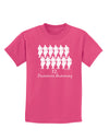 Twelve Drummers Drumming Text Childrens Dark T-Shirt-Childrens T-Shirt-TooLoud-Sangria-X-Small-Davson Sales