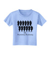 Twelve Drummers Drumming Text Toddler T-Shirt-Toddler T-Shirt-TooLoud-Aquatic-Blue-2T-Davson Sales