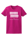 Twelve Drummers Drumming Text Womens Dark T-Shirt-TooLoud-Hot-Pink-Small-Davson Sales