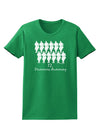 Twelve Drummers Drumming Text Womens Dark T-Shirt-TooLoud-Kelly-Green-X-Small-Davson Sales