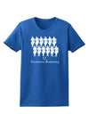 Twelve Drummers Drumming Text Womens Dark T-Shirt-TooLoud-Royal-Blue-X-Small-Davson Sales