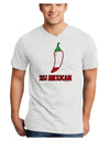 Twenty-Five Percent Mexican Adult V-Neck T-shirt-Mens V-Neck T-Shirt-TooLoud-White-Small-Davson Sales