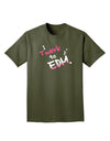 Twerk To EDM Pink Adult Dark T-Shirt-Mens T-Shirt-TooLoud-Military-Green-Small-Davson Sales