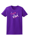 Twerk To EDM Pink Womens Dark T-Shirt-TooLoud-Purple-X-Small-Davson Sales