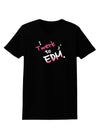 Twerk To EDM Pink Womens Dark T-Shirt-TooLoud-Black-X-Small-Davson Sales