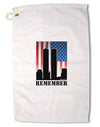 Twin Towers Remember Premium Cotton Golf Towel - 16 x 25 inch-Golf Towel-TooLoud-16x25"-Davson Sales