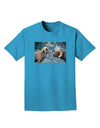 Two Bighorn Rams Adult Dark T-Shirt-Mens T-Shirt-TooLoud-Turquoise-Small-Davson Sales