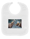 Two Bighorn Rams Baby Bib