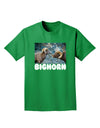 Two Bighorn Rams Text Adult Dark T-Shirt-Mens T-Shirt-TooLoud-Kelly-Green-Small-Davson Sales