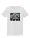 Two Bighorn Rams Text Womens T-Shirt-Womens T-Shirt-TooLoud-White-X-Small-Davson Sales