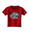 Two Bighorn Rams Toddler T-Shirt Dark-Toddler T-Shirt-TooLoud-Red-2T-Davson Sales