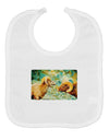 Two Bighorn Rams Watercolor Baby Bib