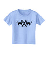 Two Cats With Scissors Toddler T-Shirt by TooLoud-Toddler T-Shirt-TooLoud-Aquatic-Blue-2T-Davson Sales