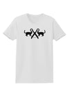 Two Cats With Scissors Womens T-Shirt by TooLoud-Womens T-Shirt-TooLoud-White-X-Small-Davson Sales