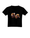 Two Majestic Bighorn Rams Toddler T-Shirt Dark-Toddler T-Shirt-TooLoud-Black-2T-Davson Sales