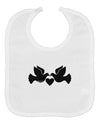 Two Turtle Doves Baby Bib