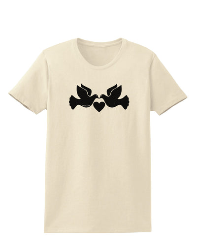 Two Turtle Doves Womens T-Shirt-Womens T-Shirt-TooLoud-Natural-X-Small-Davson Sales