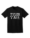 Tyler Y'all - Southwestern Style Adult Dark T-Shirt-Mens T-Shirt-TooLoud-Black-Small-Davson Sales