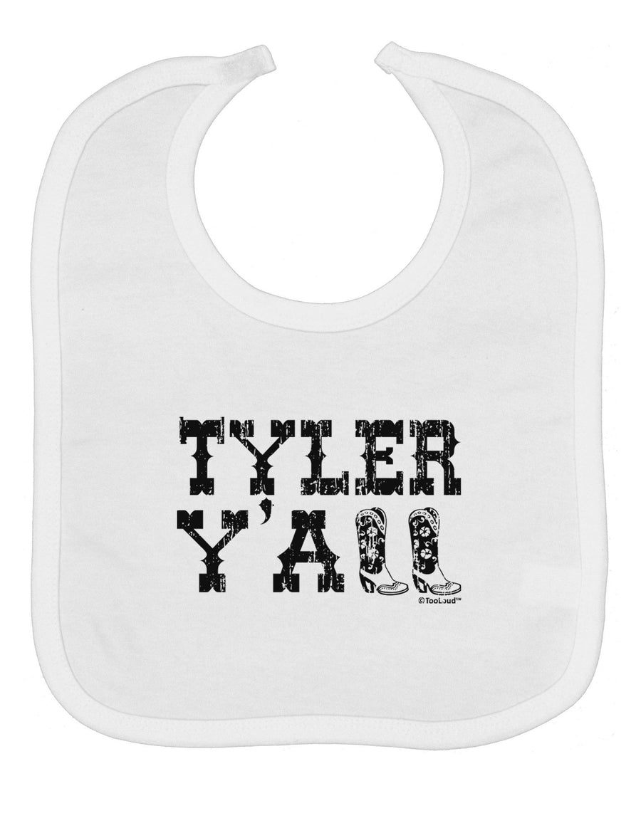 Tyler Y'all - Southwestern Style Baby Bib