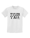 Tyler Y'all - Southwestern Style Childrens T-Shirt-Childrens T-Shirt-TooLoud-White-X-Small-Davson Sales